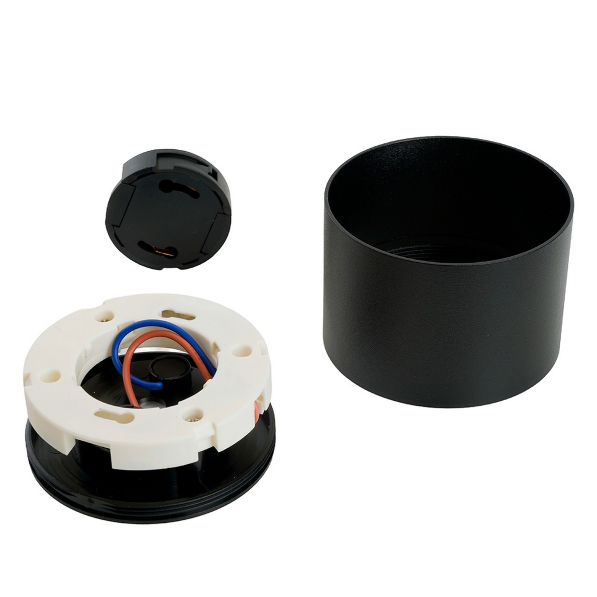 Трековые светодиодные светильники Светильник Feron AL134 трековый GX53 черный 51123 