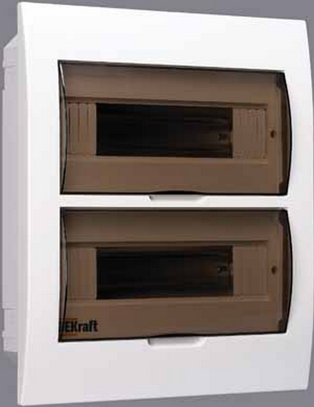 Корпус пластиковый Dekraft ЩРВ-П-24 встраиваемый 24 мод. IP41 31006DEK