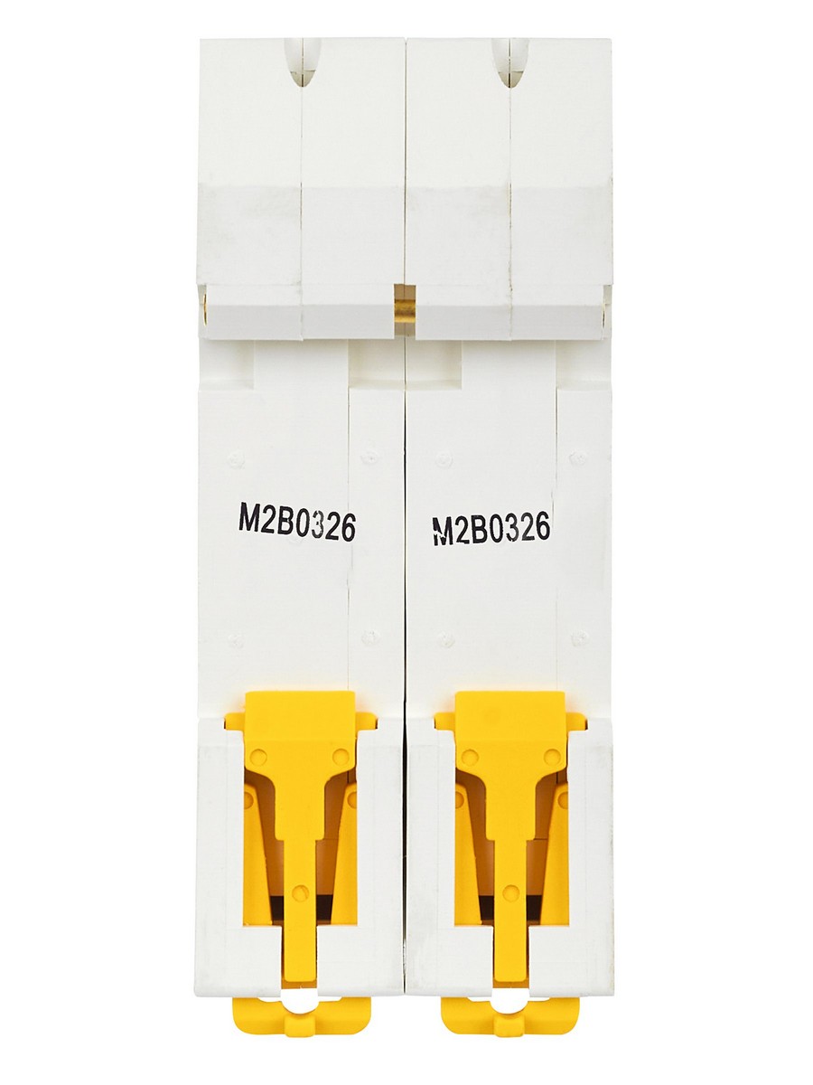 2 полюсные (двухполюсные) Автоматический выключатель IEK ARMAT M06N 2P B 3А AR-M06N-2-B003 