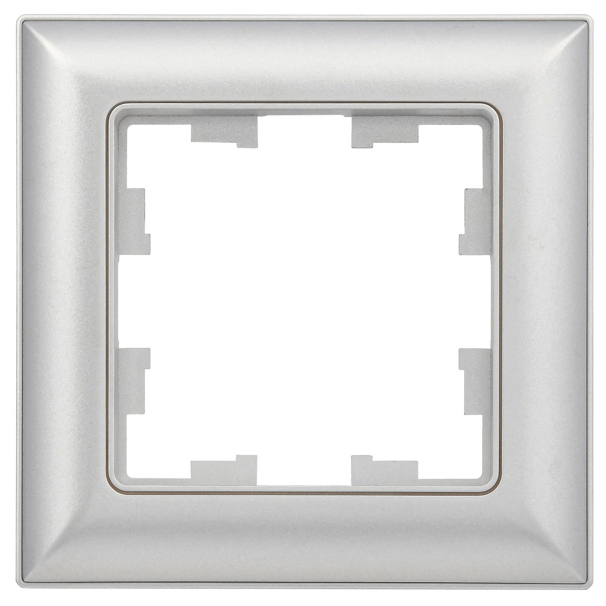 IEK Brite Рамки Рамка IEK BRITE DECOR Алюминий 3D-форма 1-м РУ-1-Бр BR-M12-12-K47