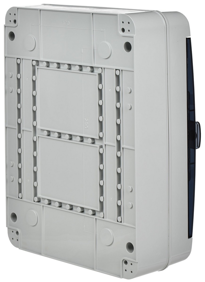 Корпус пластиковый IEK TEKFOR КМПн-24 IP65 черн. прозр. дверь TF5-KP72-N-24-65-K03-K02