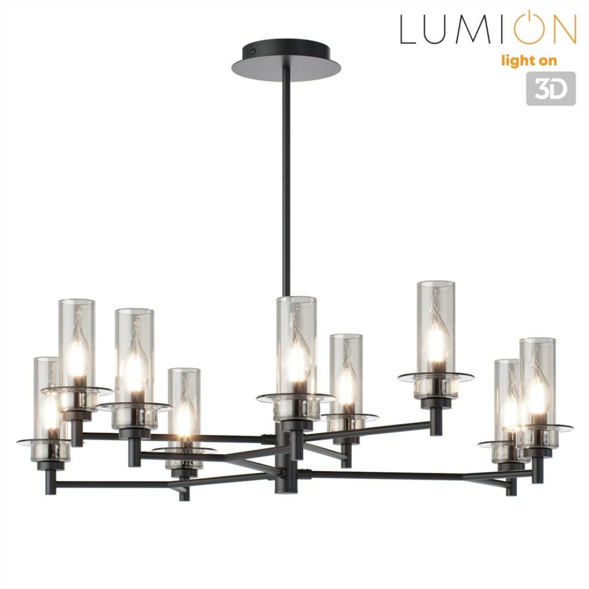 Люстры Люстра потолочная LUMION 6555/9C MADONNA 