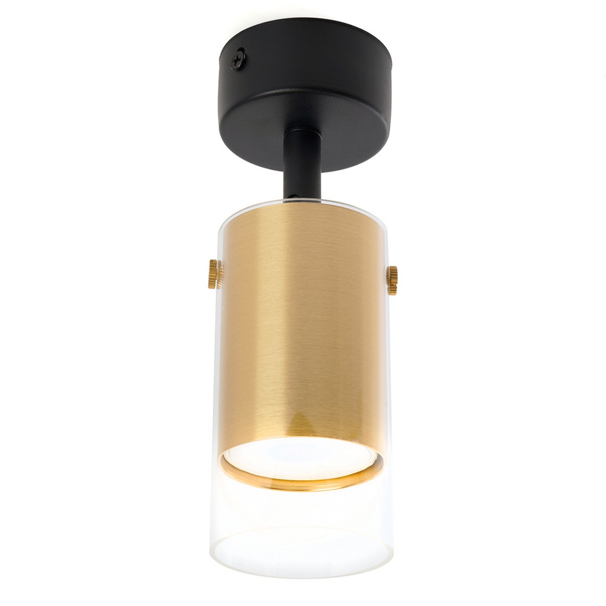 Светильники споты светодиодные Светильник Feron ML 1891 LUMINA настенно-потолочный GU10 золото черный 48746 
