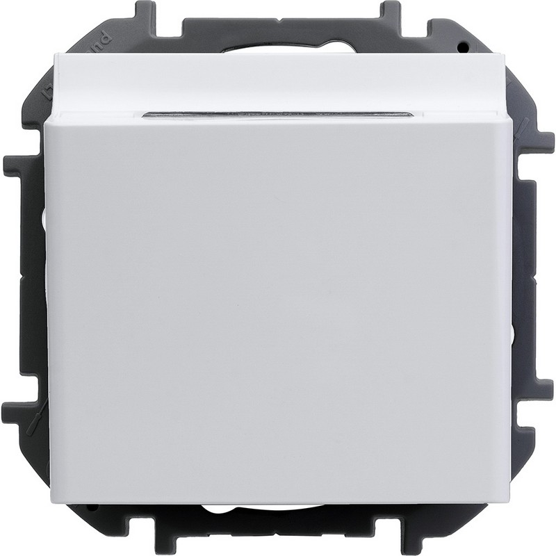 Выключатель Legrand INSPIRIA Белый для гостиничных номеров 673800