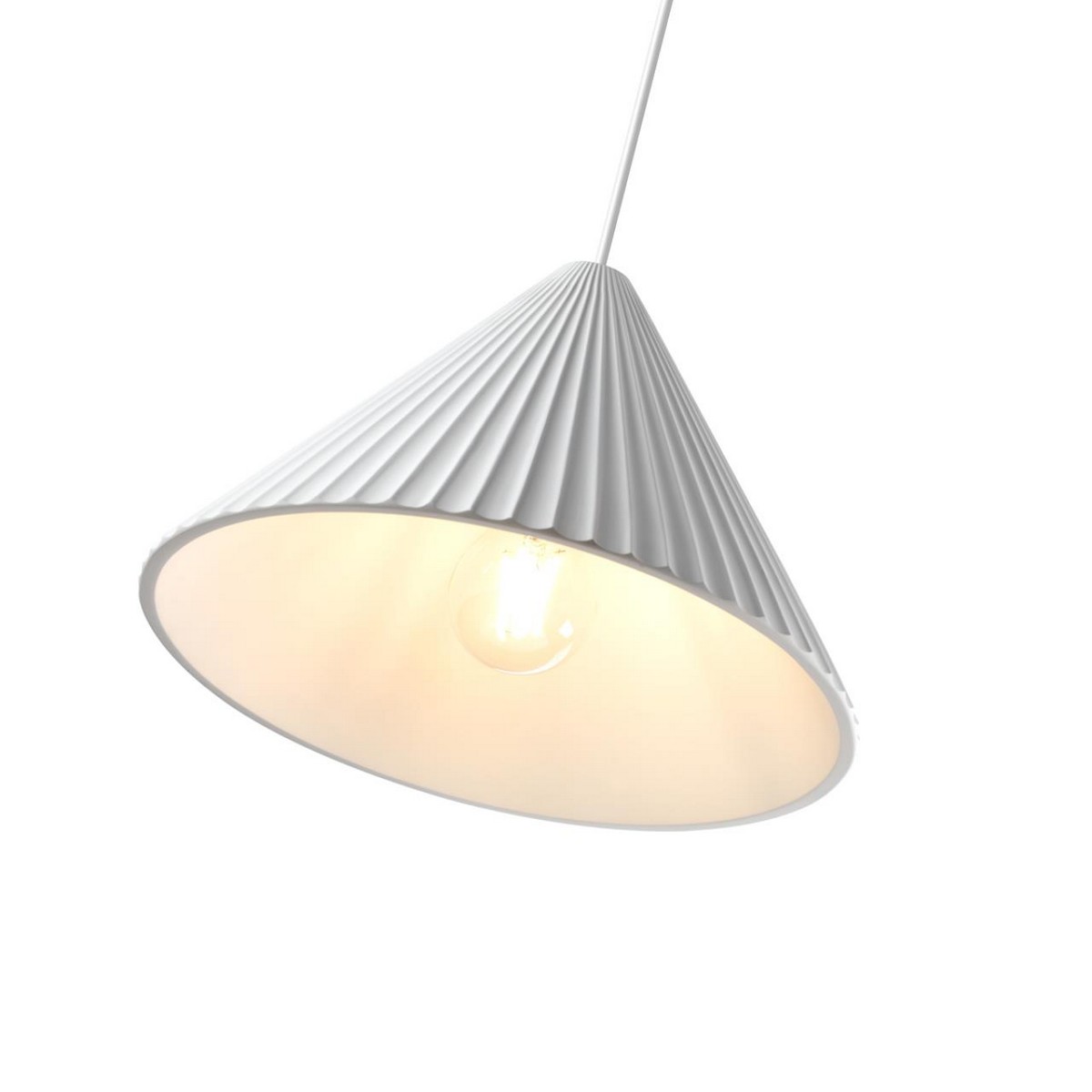 Подвесные светодиодные светильники Светильник подвесной гипсовый длина провода 2м (есть возможность покраски) NOVOTECH YESO 370979 