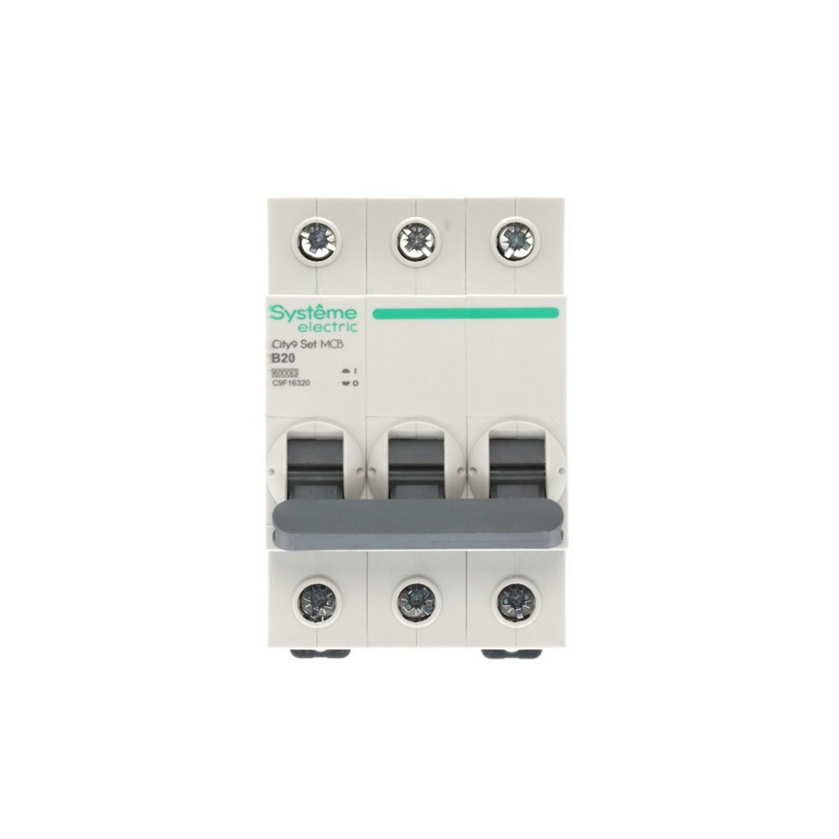 Автоматический выключатель Systeme Electric City9 Set (АВ) B 20А 3P 6kA C9F16320