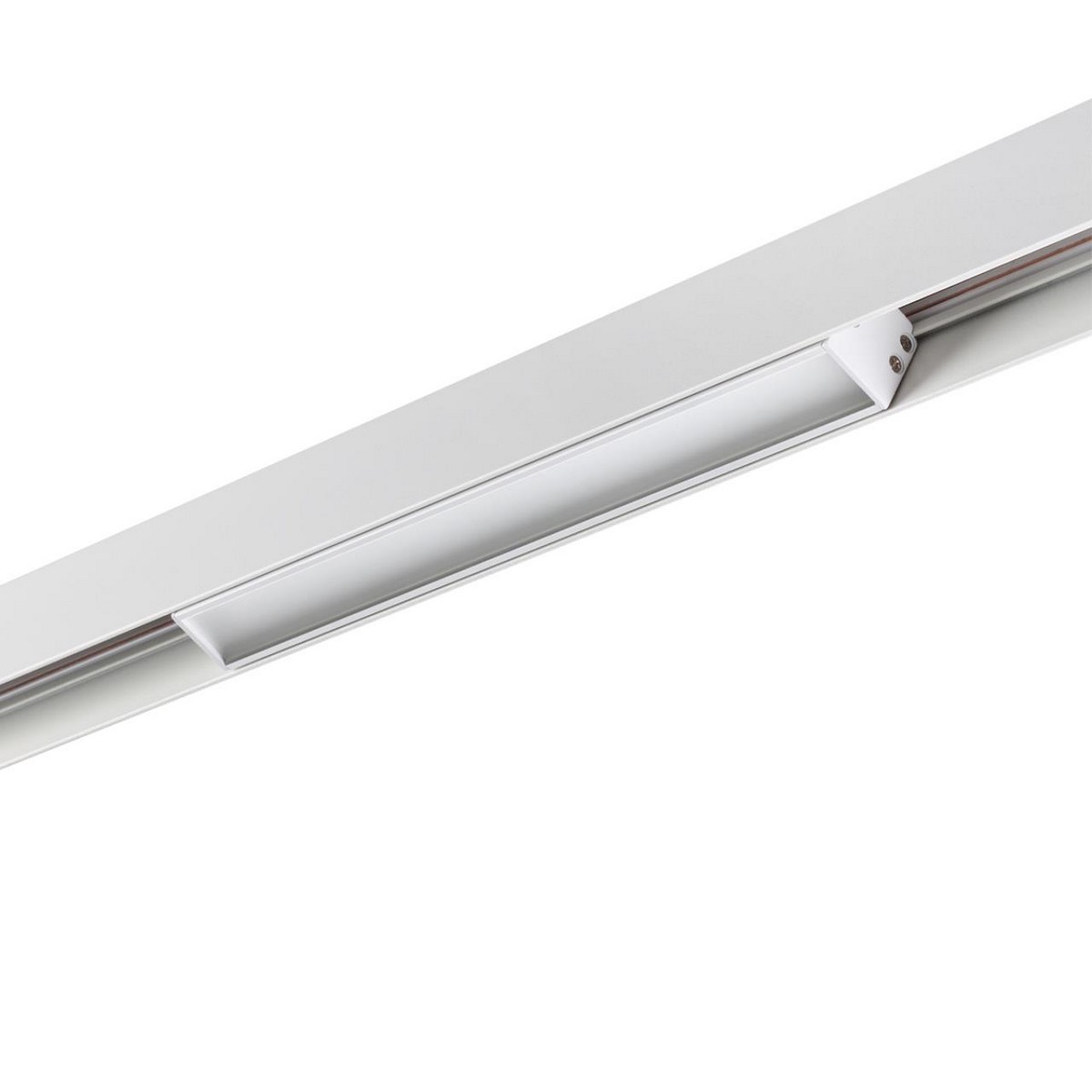 Трековые светодиодные светильники Трековый светильник для низковольтного шинопровода диммируемый  со сменой цв. температур NOVOTECH 358613 FLUM 