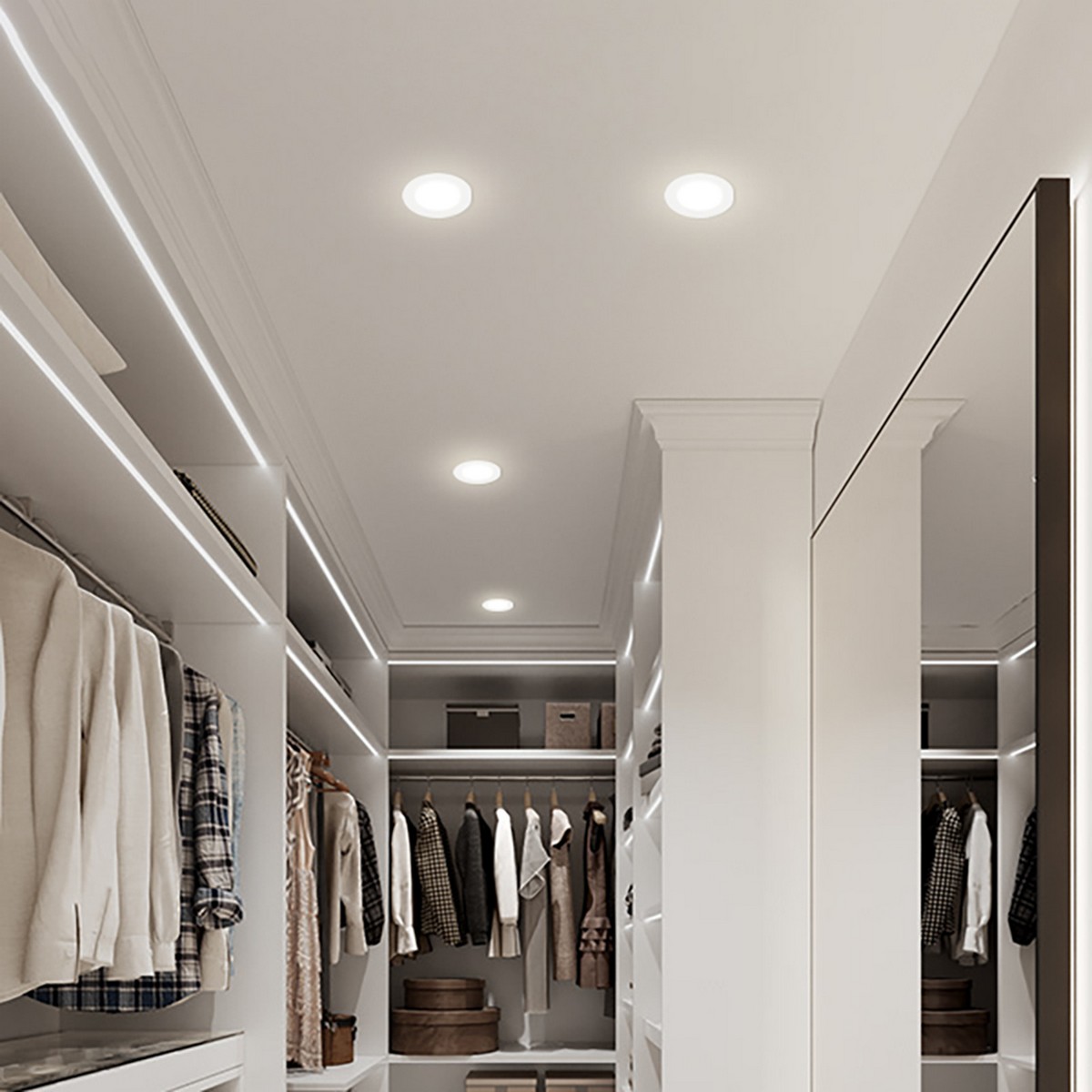 Встраиваемые светодиодные светильники Светодиодный светильник Feron.ONE AL528 встраиваемый 8W 4000K белый 48872 