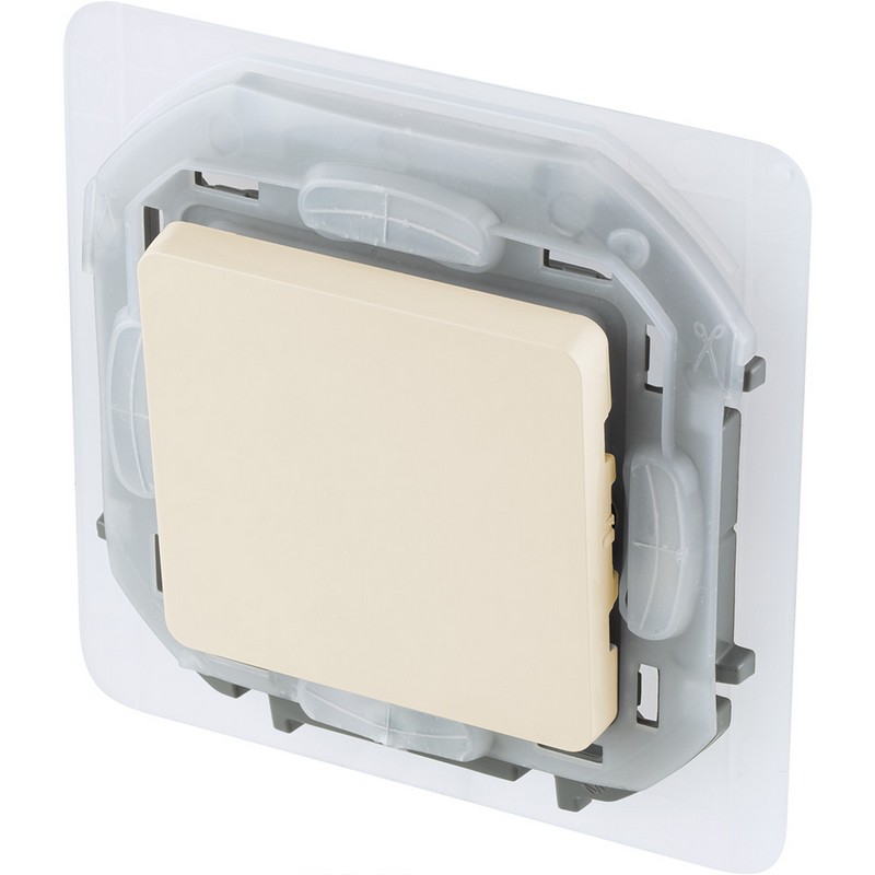 Переключатель Legrand INSPIRIA Слоновая кость IP44 10 AX 250 В 673671