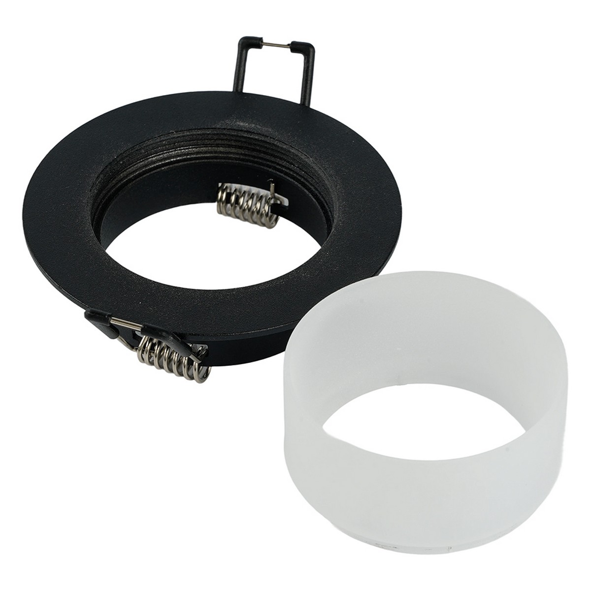 Встраиваемые светодиодные светильники Светильник встраиваемый Feron DL3115 потолочный MR16 G5.3 черный 51934 