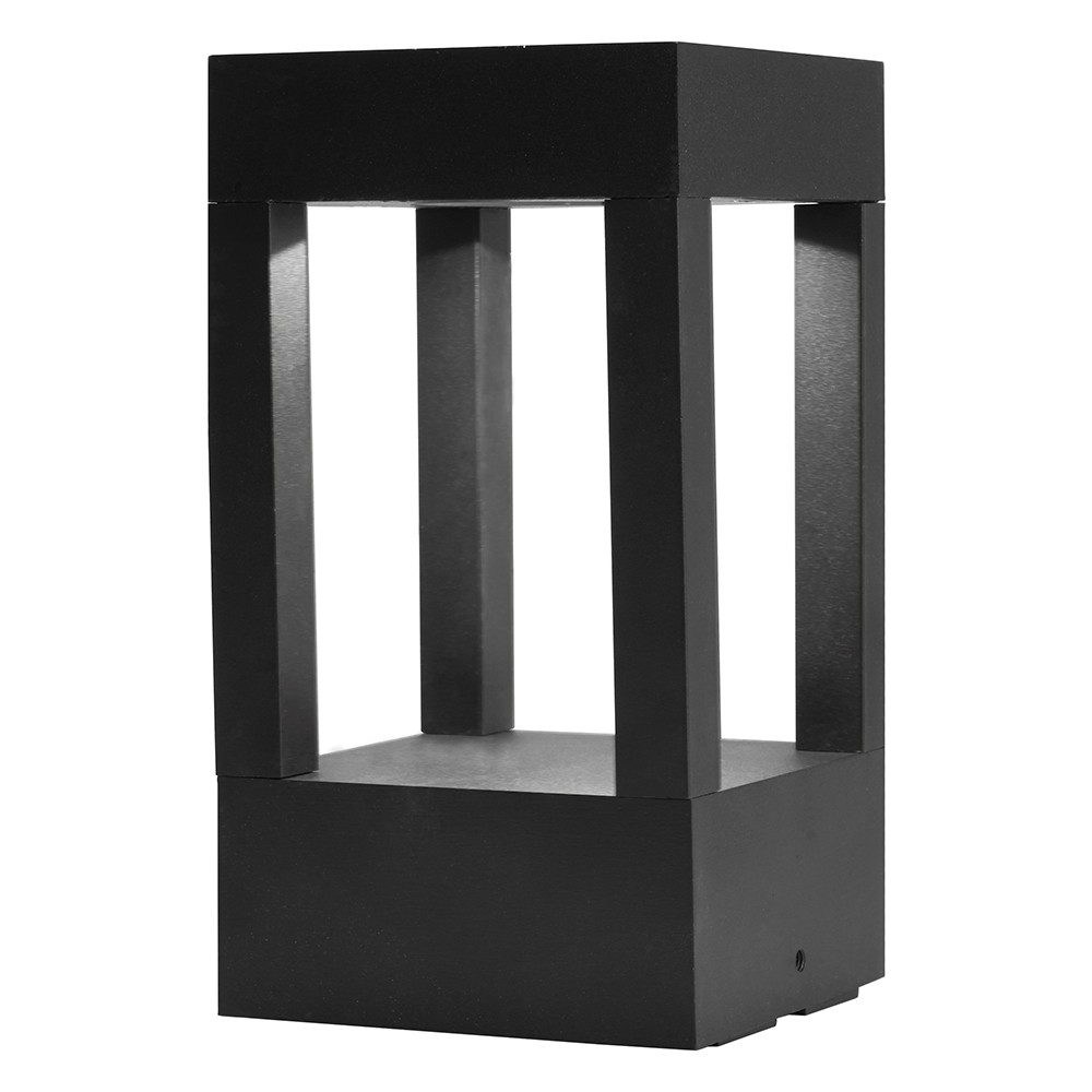 Уличные светильники на столб Светильник уличный светодиодный Feron DH801 10W AC/DC12-24V 4000K черный 48448 