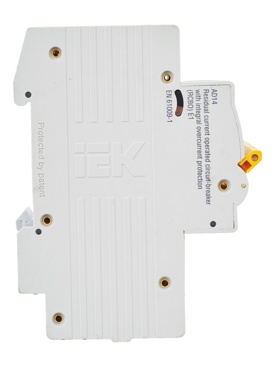 IEK Дифференциальный автоматический выключатель IEK KARAT АД14 4P 40A 30мА MAD10-4-040-C-030 