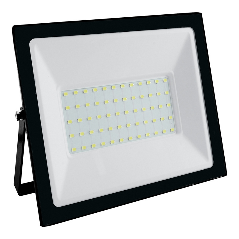 Светодиодный прожектор Saffit SFL90-70 IP65 70W 6400K черный 55176