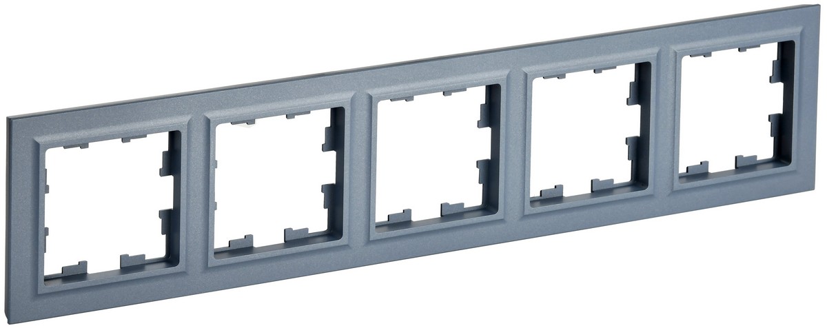 IEK Brite Рамки Рамка IEK BRITE BASE Маренго 5-м РУ-5-БрМ BR-M52-K35