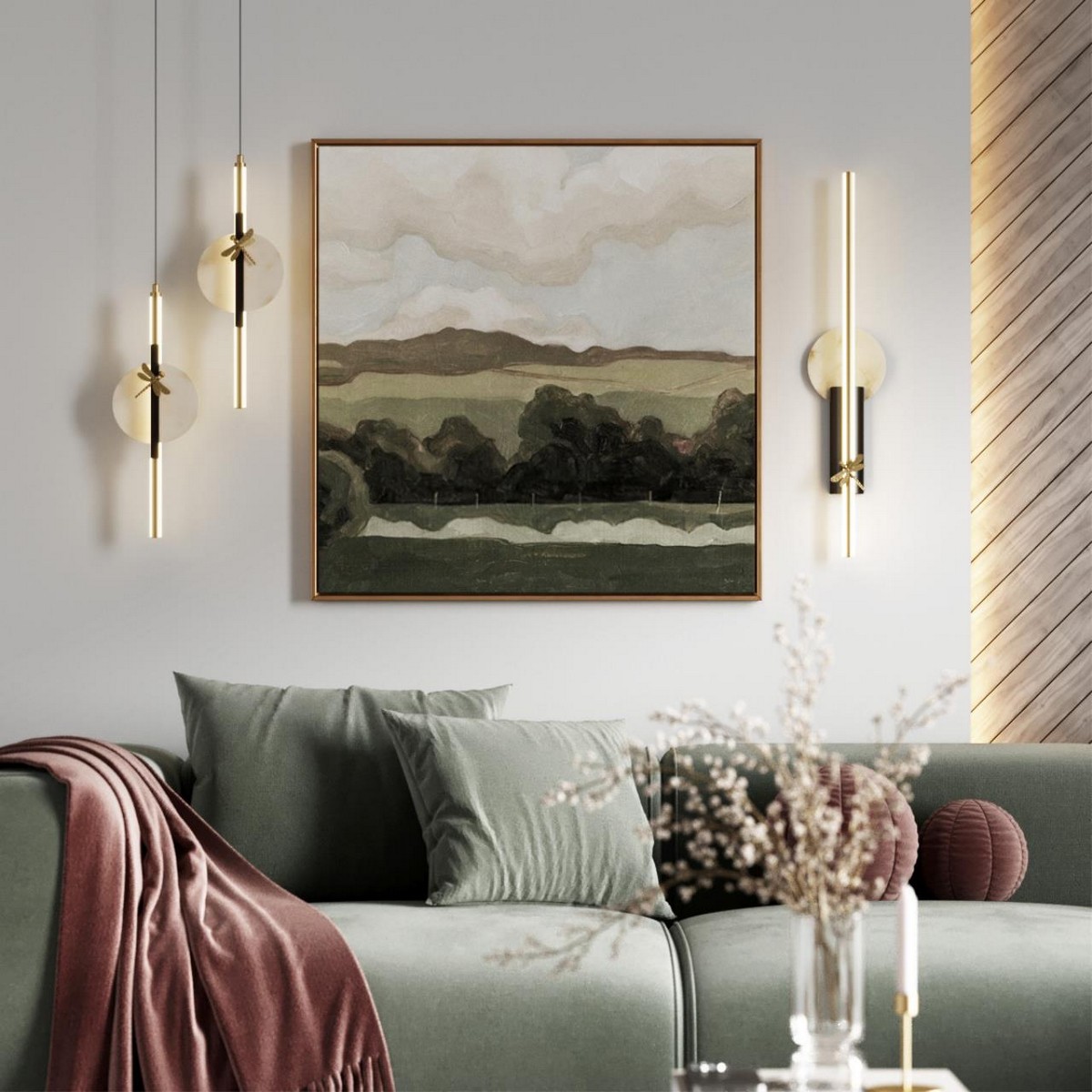 Бра Настенный светильник ODEON LIGHT EXCLUSIVE 5413/13WL STREKOZA LED 