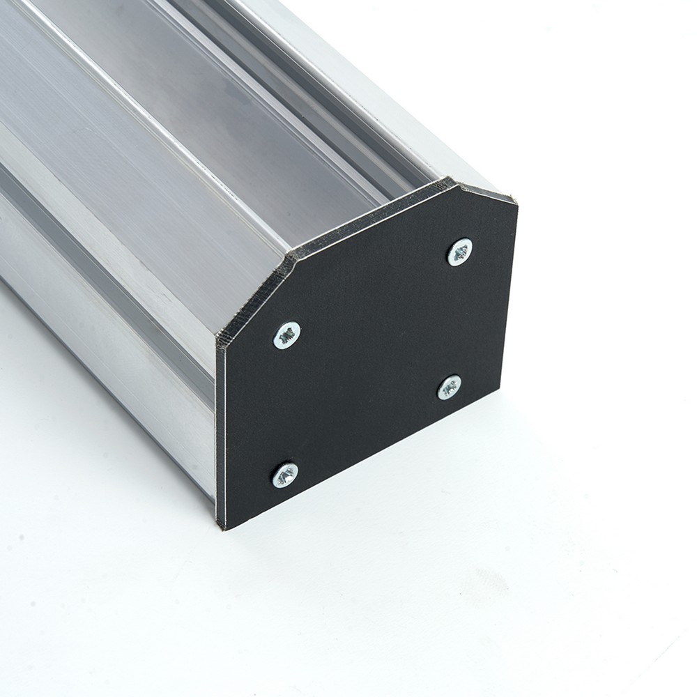 Профиль и крепеж для светодиодной ленты Заглушка Feron для профиля S26 (комплект 2 заглушки + 8 саморезов) 48288 