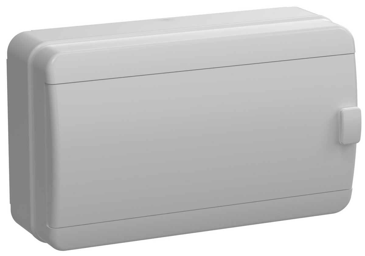 Щит пластиковый IEK TEKFOR КМПн-12 IP65 сер. непрозр. дверь TF5-KP73-N-12-65-K03-K03