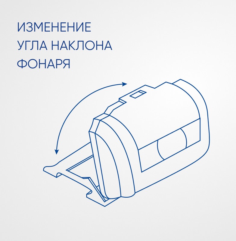 Фонарь налобный Feron TH2302 на батарейках 3*AAA 1LED+2RED IP44 пластик 41681