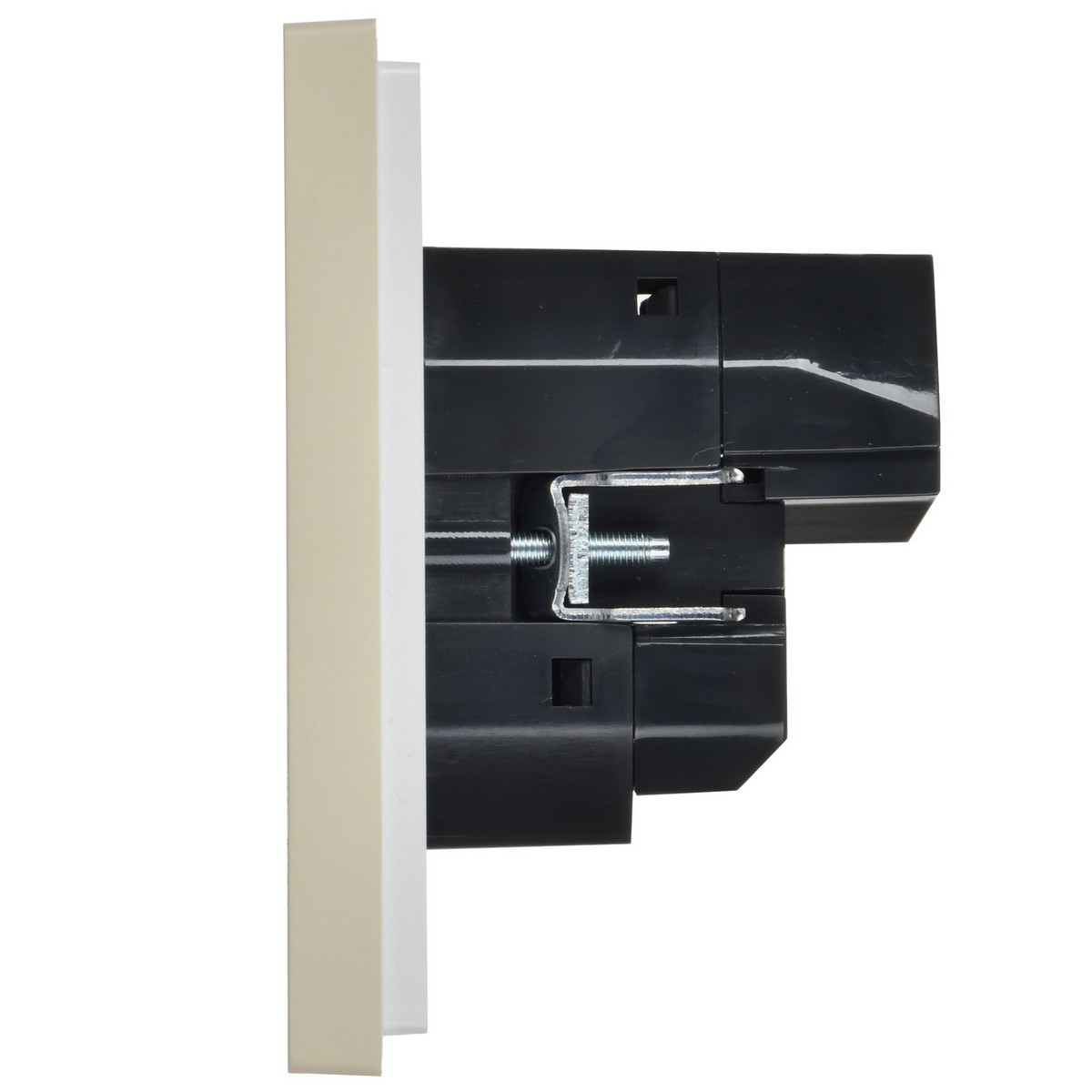 IEK FORTE&PIANO Ваниль Розетка IEK FORTE&PIANO Ваниль с/з со шт винтовое крепление 16А USB A+A 3,1А FP445