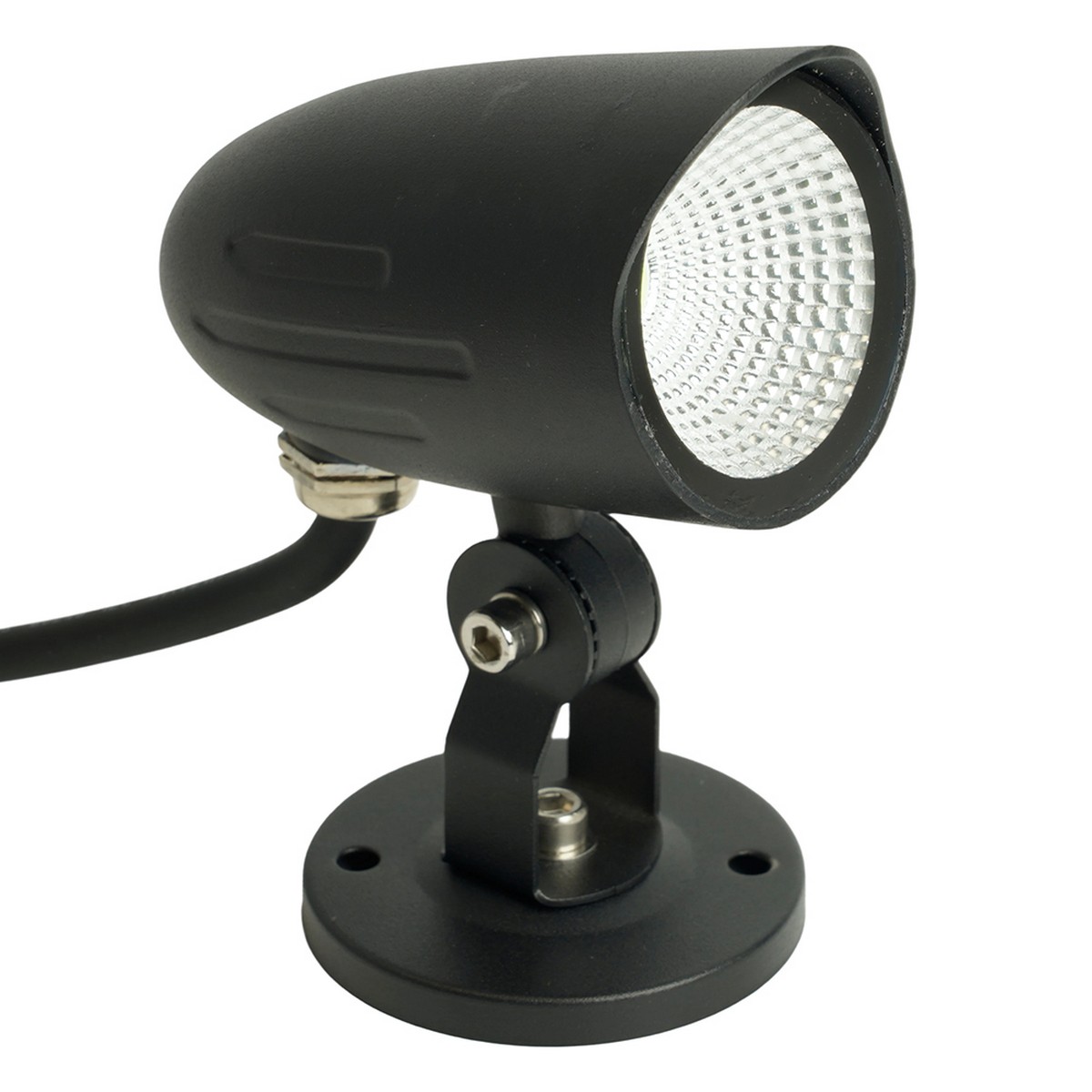Светодиодный светильник тротуарный (грунтовый) Feron SP2713 7W зеленый IP65 51765
