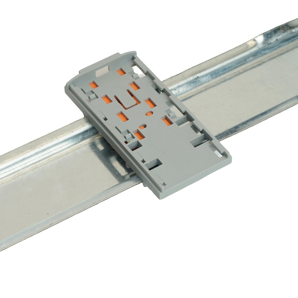 Монтажный держатель STEKKER на DIN-рейку для зажимов блочных (вертикальная установка) LD580-PTFIX-H1 49756