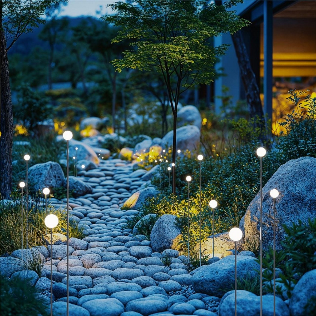 Уличные светильники столб Ландшафтный светильник ODEON LIGHT 7123/1GL NOTTE 