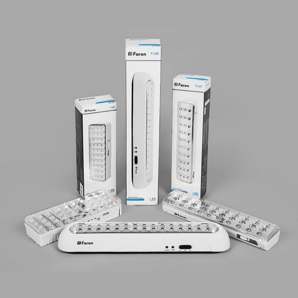 Светильник аккумуляторный Feron EL15 30 LED DC белый 12896
