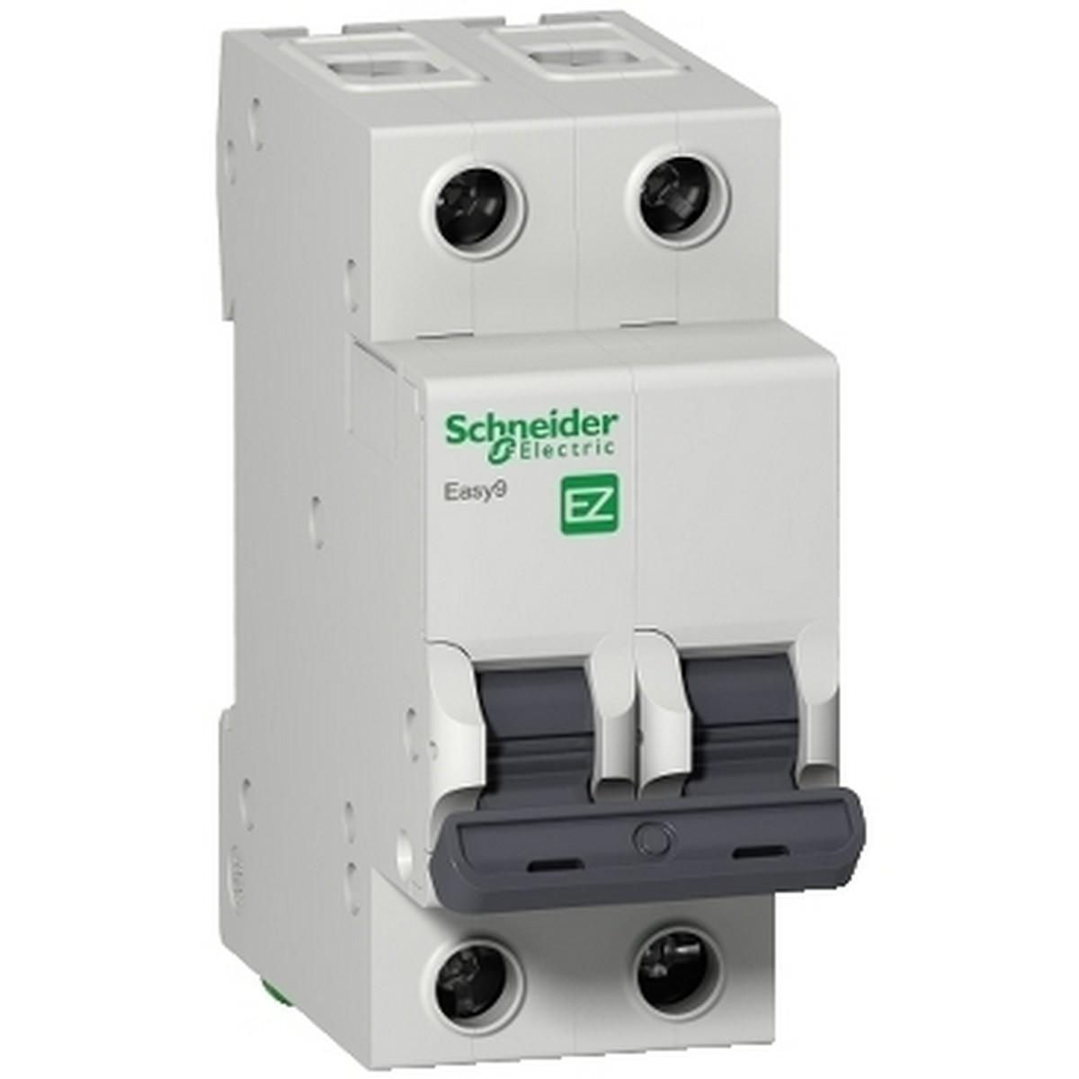 2 полюсные (двухполюсные) Автоматический выключатель SCHNEIDER ELECTRIC EASY 9 2P 6A (С) 4,5kA EZ9F34206 