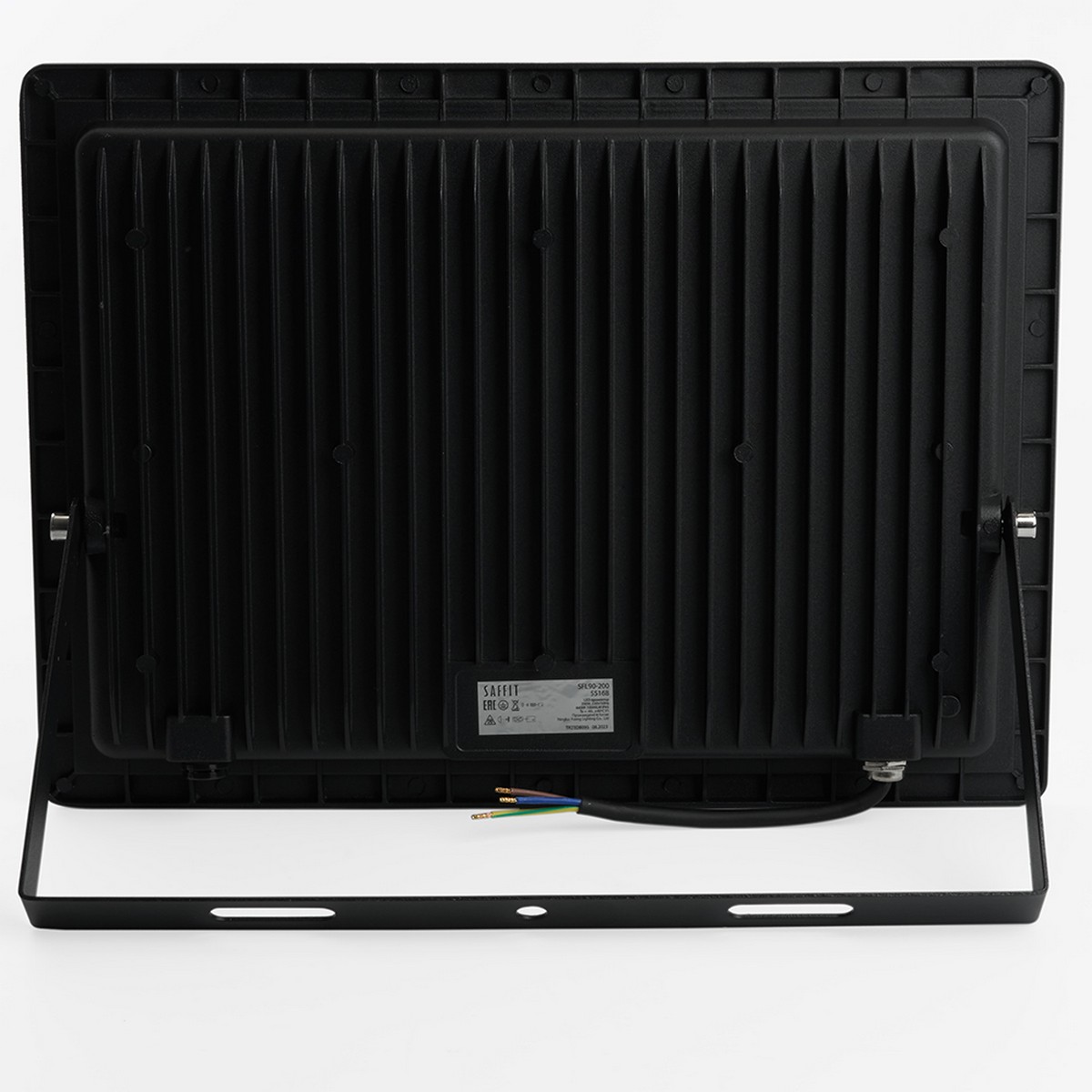 Прожекторы светодиодные Светодиодный прожектор Saffit SFL90-200 IP65 200W 6400K черный 55168 