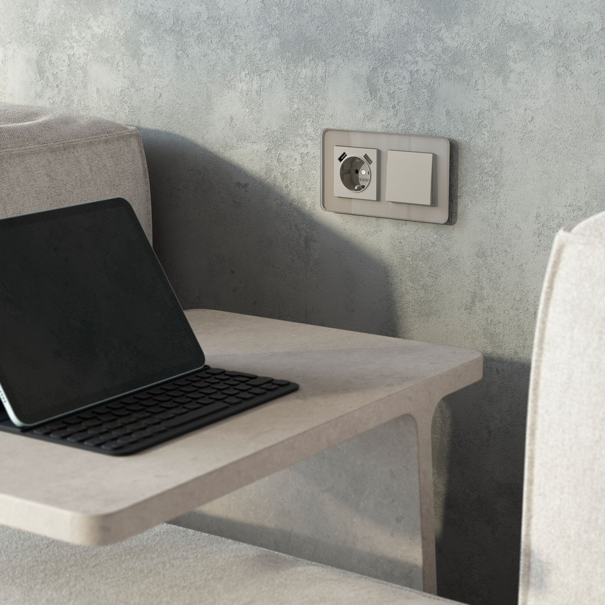 Werkel дымчатый Клавиша Werkel для выключателя перекрестного (дымчатый) W1219004