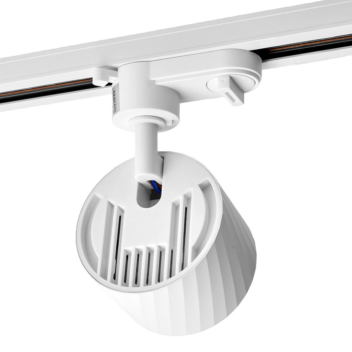 Трековые светодиодные светильники Светильник Feron AL125 трековый GX53 белый 48776 