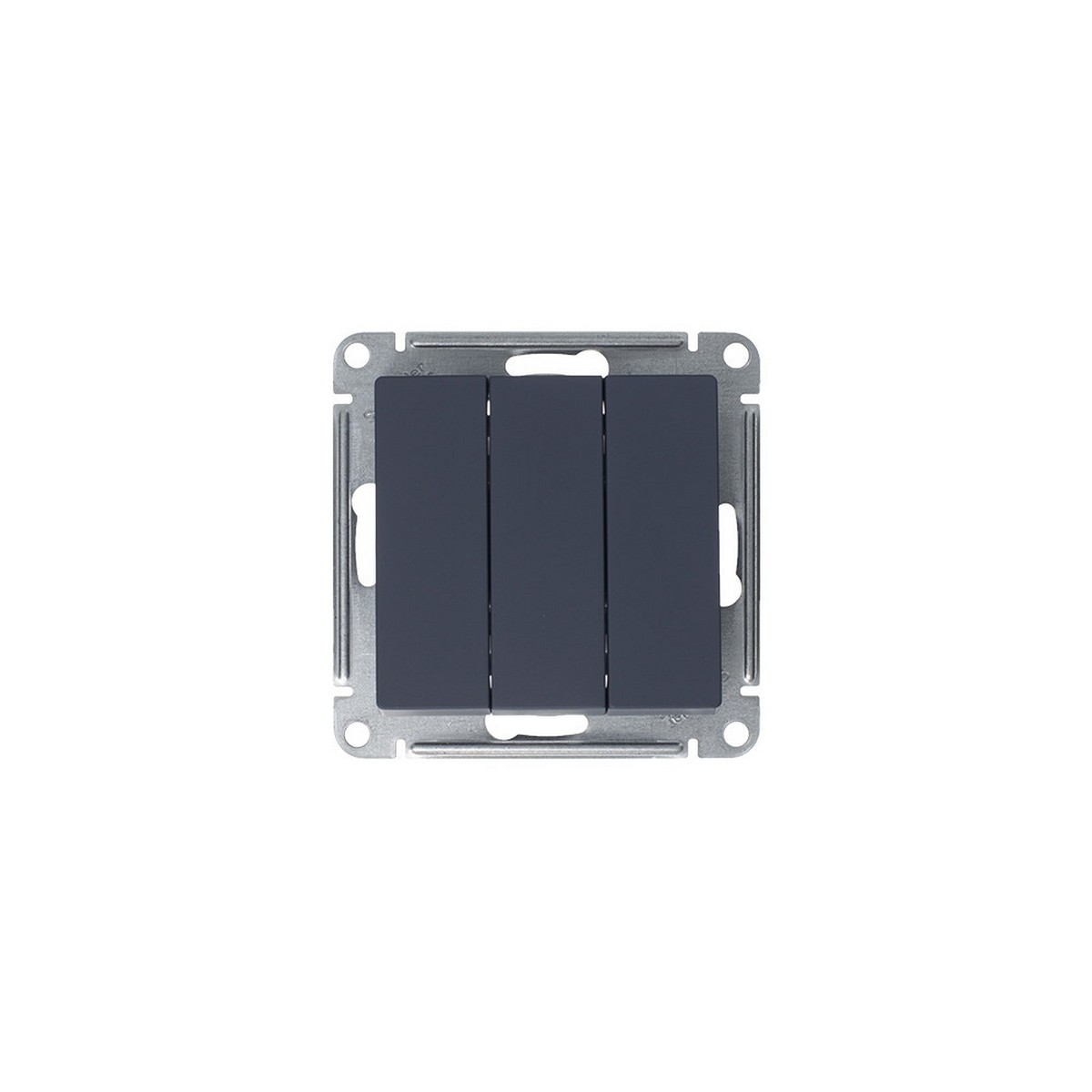 Выключатель 3-клавишный Systeme Electric AtlasDesign Грифель ATN000731