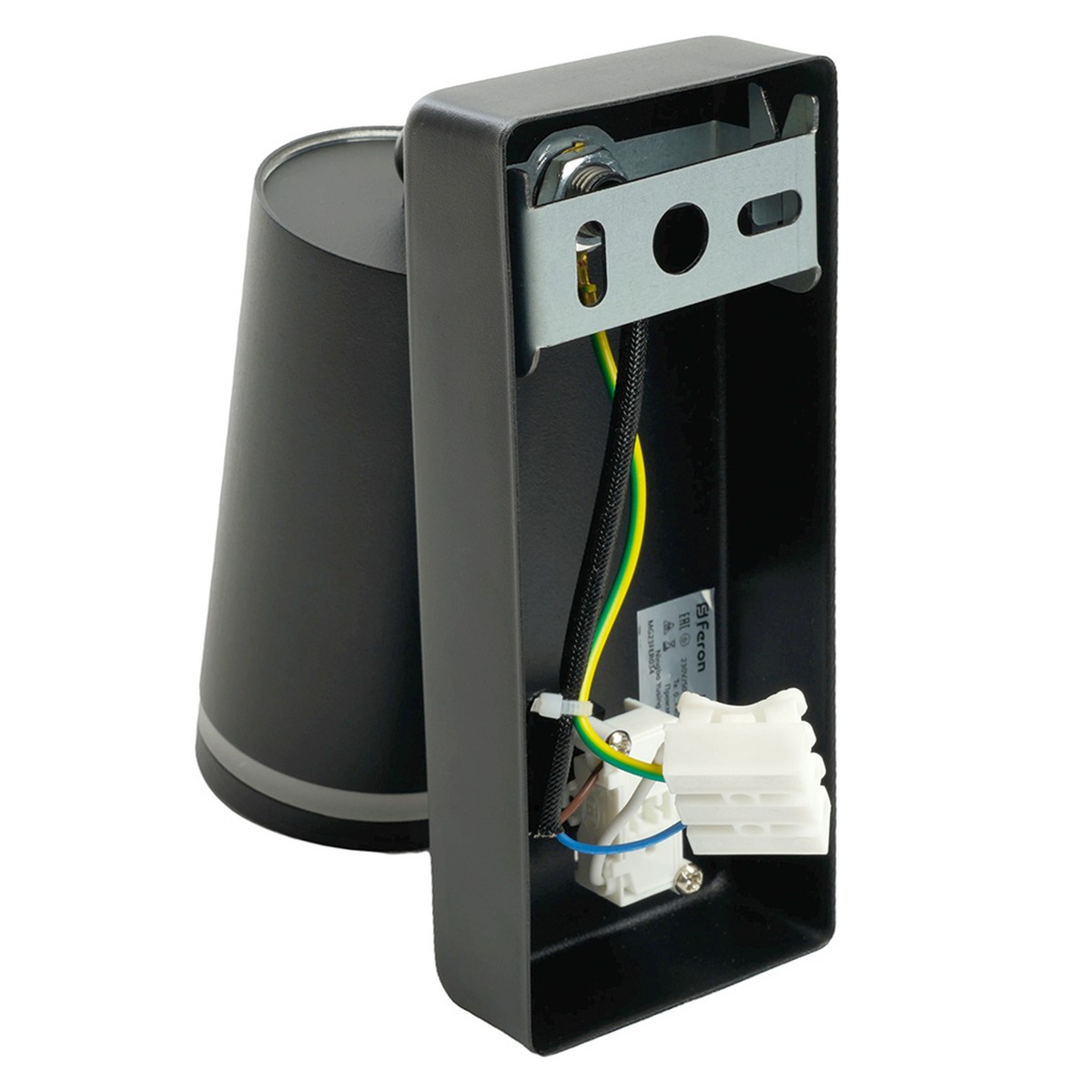 Светильник Feron ML1620 LUNA 35W 230V GU10 чёрный 48810