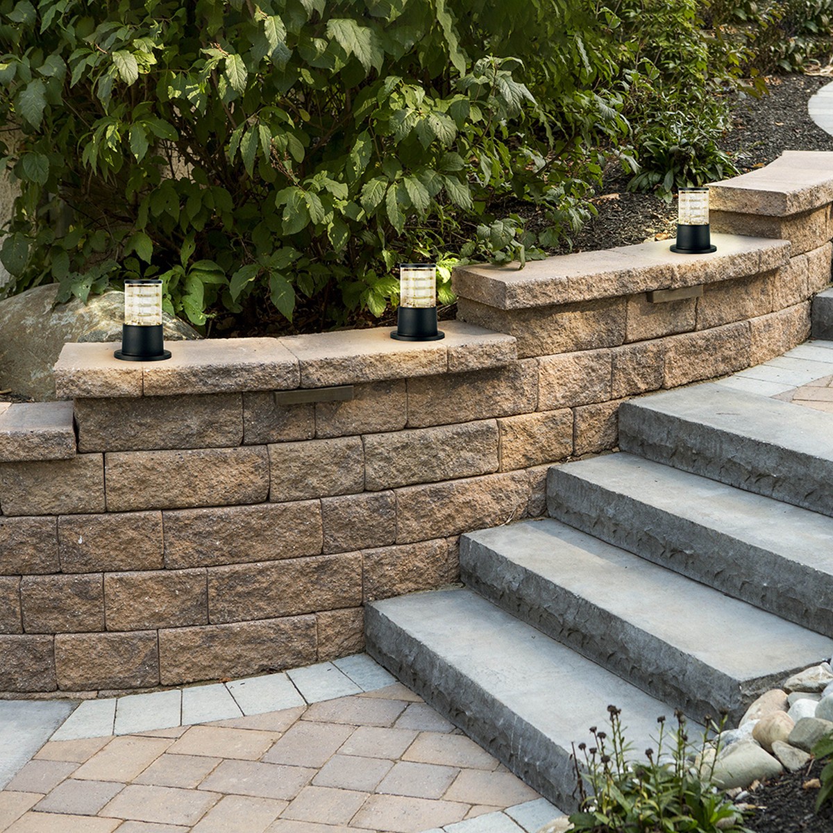 Уличные светильники на постамент Светильник садово-парковый Feron DH0800 столб  E27 230V серый 41916 