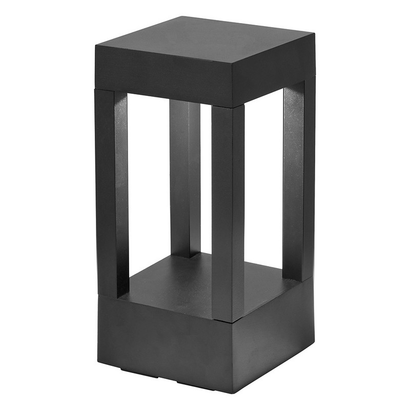 Уличные светильники на столб Светильник уличный светодиодный Feron DH801 10W AC/DC12-24V 4000K черный 48448 