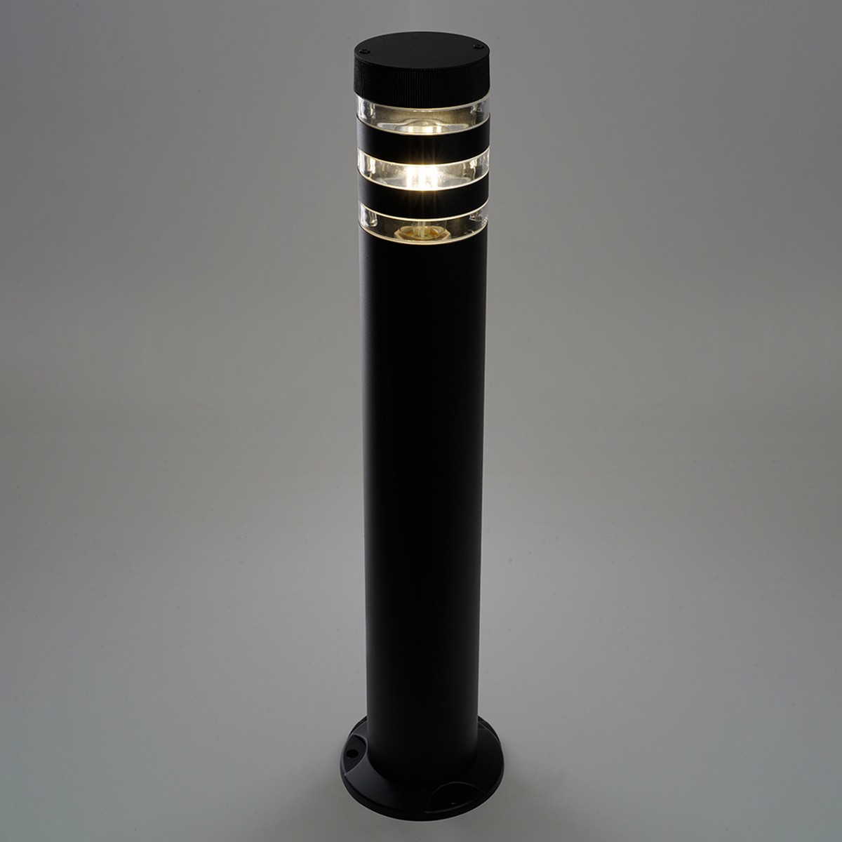 Уличные светильники столб Светильник садово-парковый Feron DH0809 столб E27 230V черный 48341 