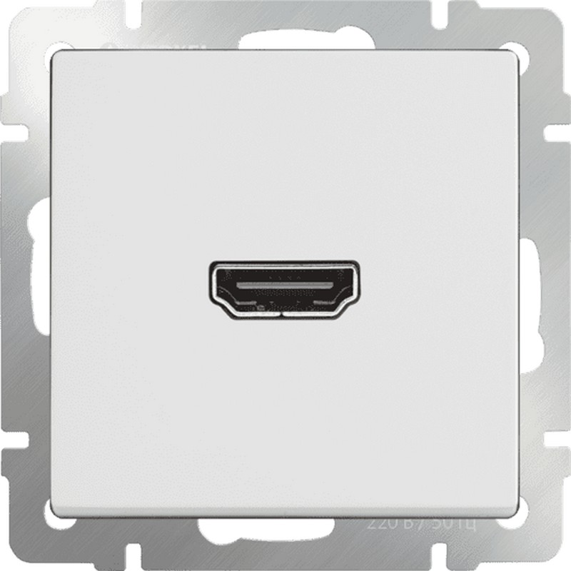Розетка HDMI Werkel (белый) W1186001