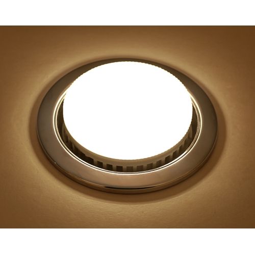 Встраиваемые светодиодные светильники Светильник встраиваемый LBT GX53 сатин-никель GX5380-3 