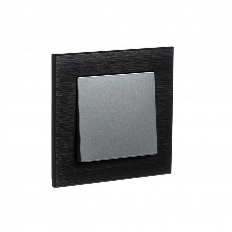 AtlasDesign Рамки Nature Рамка Systeme Electric AtlasDesign Nature Металл оникс 1-ая ATN312301