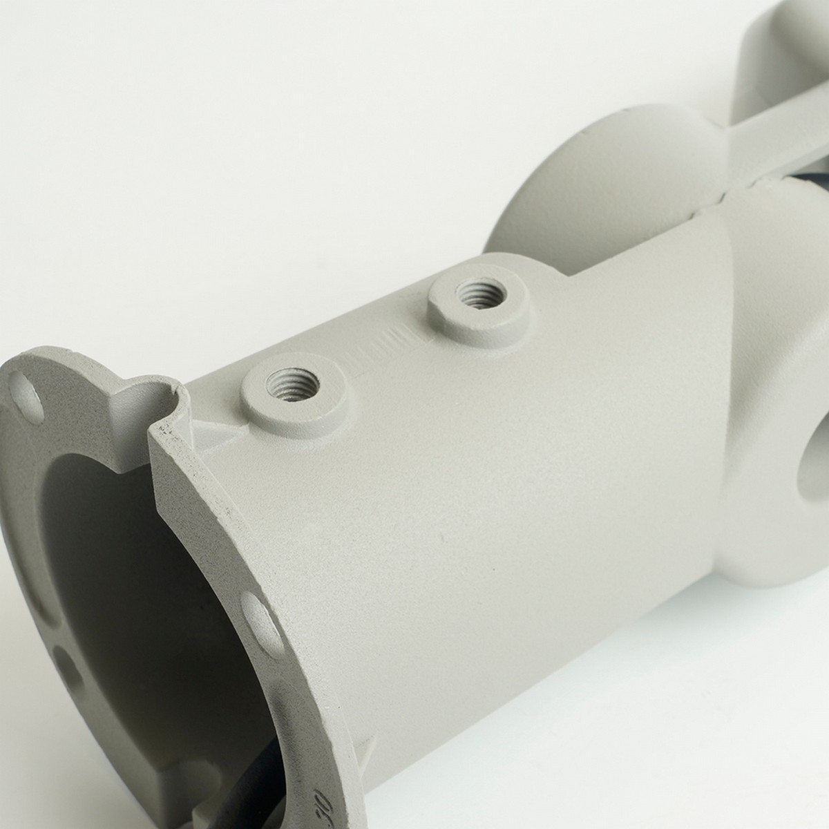 Консольные уличные светодиодные светильники на столб Светодиодный уличный консольный светильник Feron SP3060 80W 6400K 100-265V/50Hz, серый 48686 