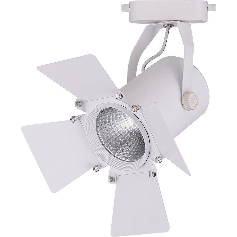 Трековые светодиодные светильники Светодиодный светильник Feron AL110 трековый на шинопровод 30W 4000K белый 35 градусов 32558 