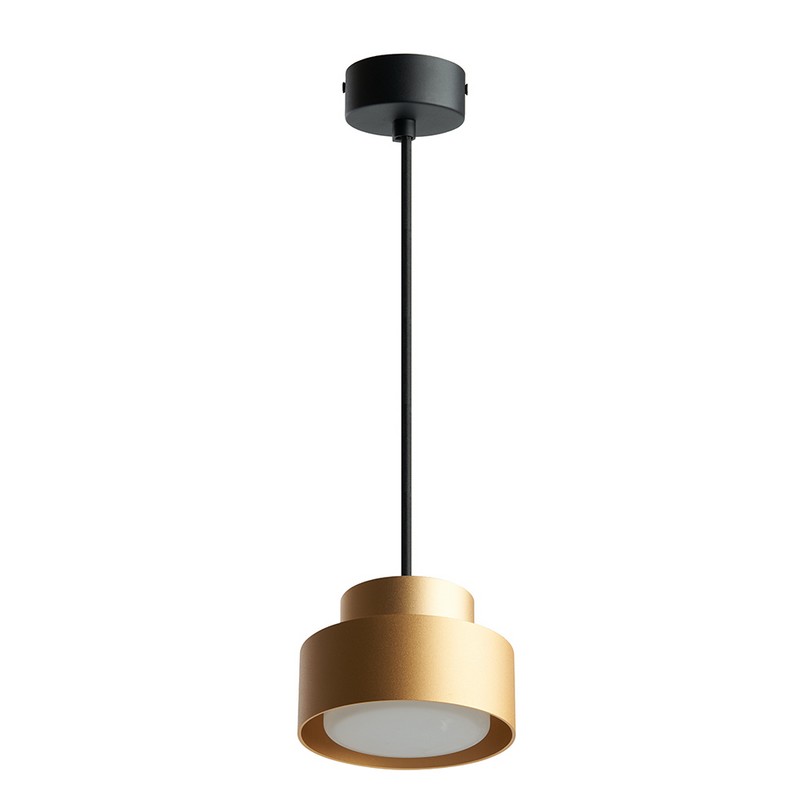 Светильник подвесной Feron HL3678 Barrel AURA levitation GX53 золото 48411
