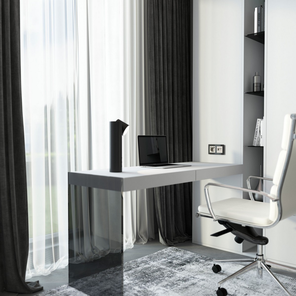 Werkel дымчатый Накладка Werkel для двойной розетки Еthernet RJ-45 (дымчатый) W1291104