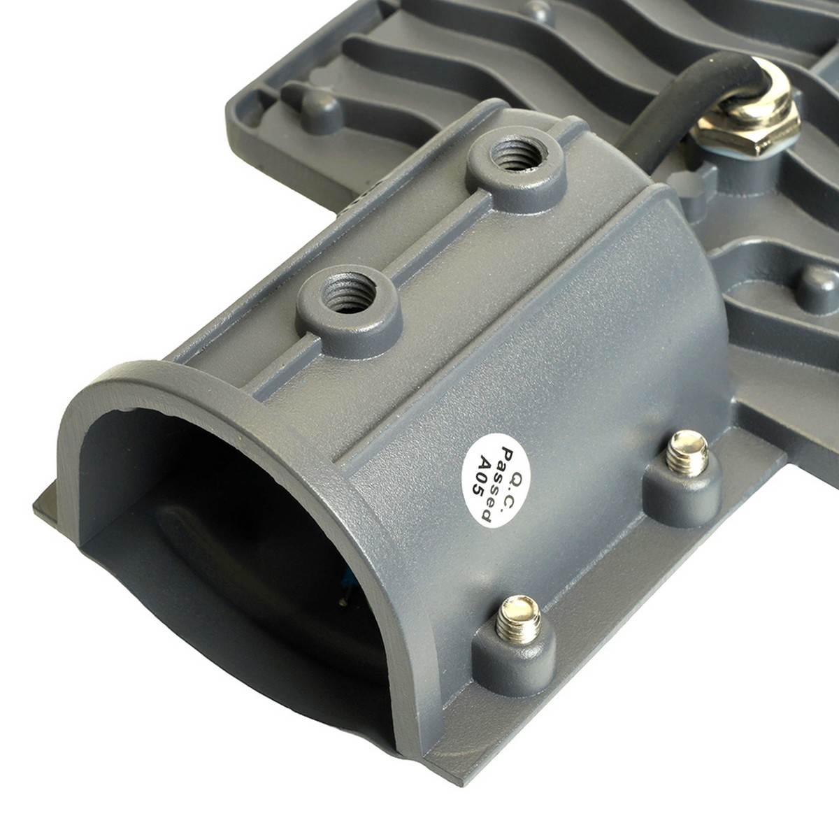 Консольные уличные светодиодные светильники на столб Светодиодный уличный консольный светильник Feron SP3032 50W 6400K 32577 