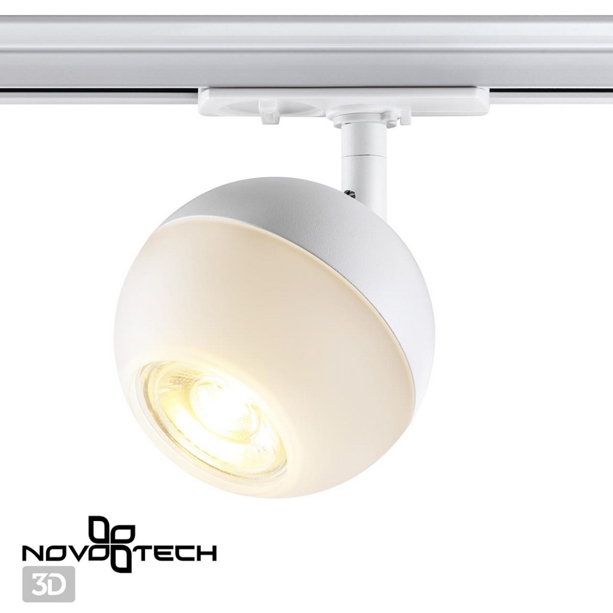 Светильник трековый однофазный трехжильный NOVOTECH 370824 GARN