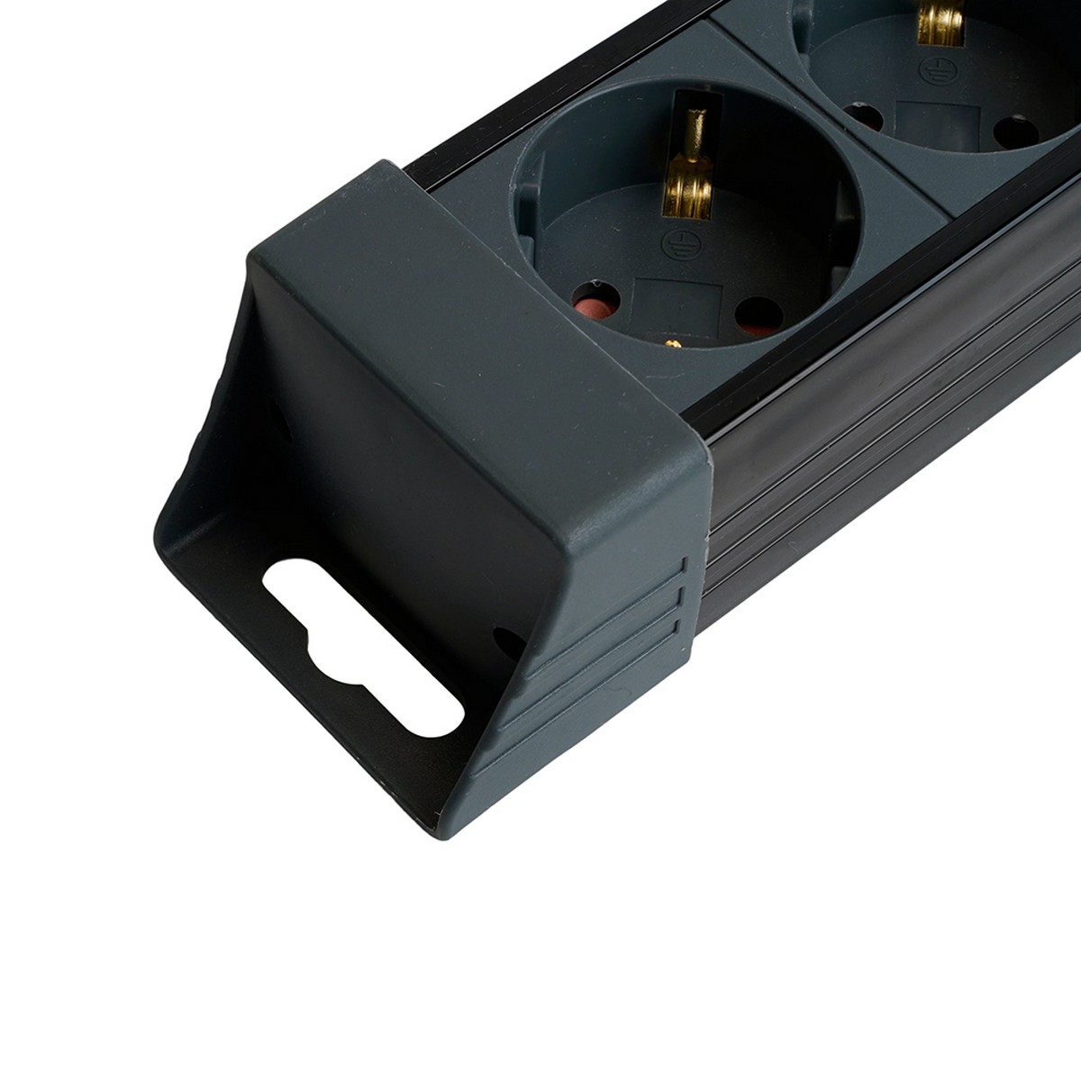 Колодки и удлинители, тройники Сетевой фильтр 4-местный с/з STEKKER HM22-41-03 3 м Techno черный 50157 