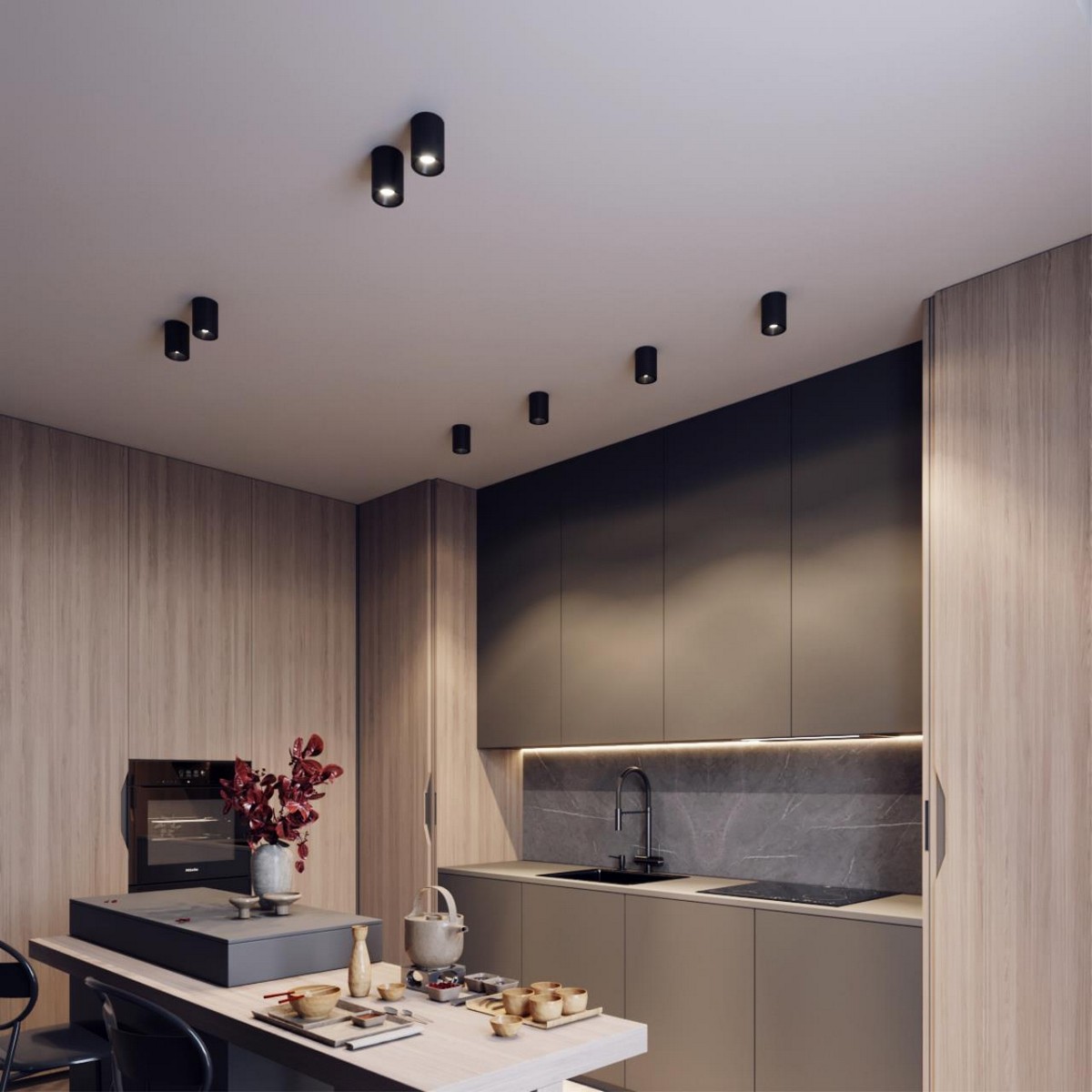 Накладные светодиодные светильники Потолочный светильник ODEON LIGHT 6619/10CL REDO 