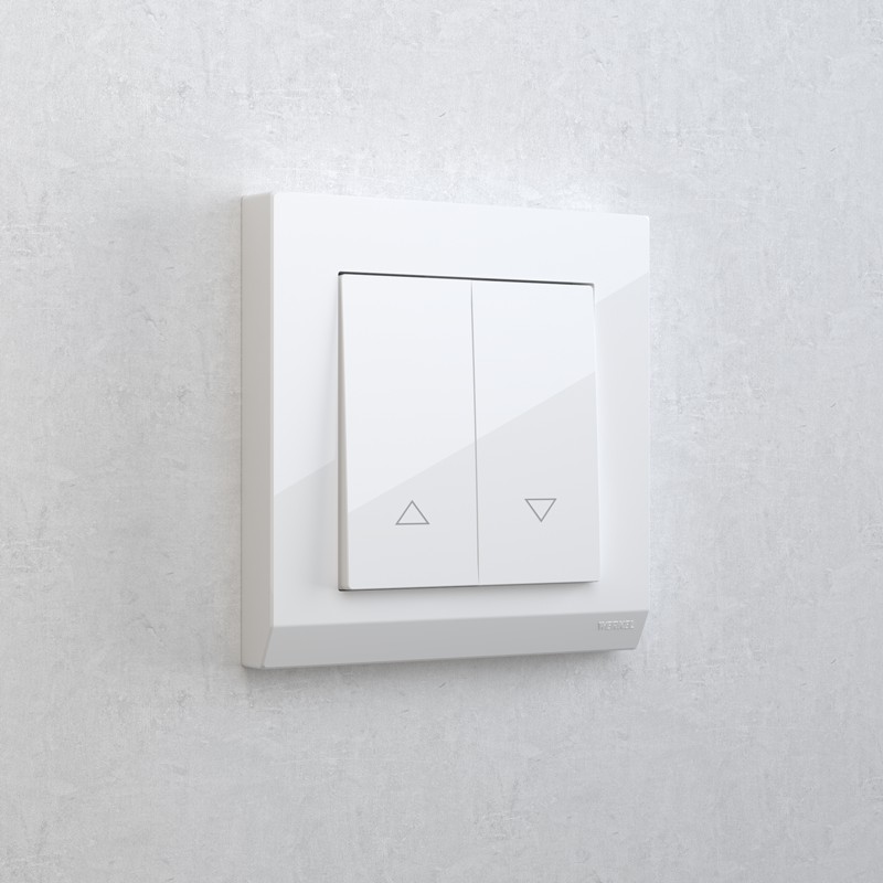 Werkel Белый механизмы Выключатель Werkel управления жалюзи/рольставни (белый) W1124501