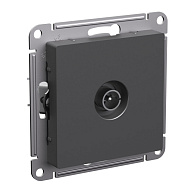Розетка Systeme Electric AtlasDesign Базальт TV коннектор, ATN001493