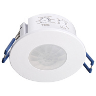 Датчик движения Feron SEN55 и освещенности 1200W 8m 120°(гориз.) 360°(верт.) белый 51519